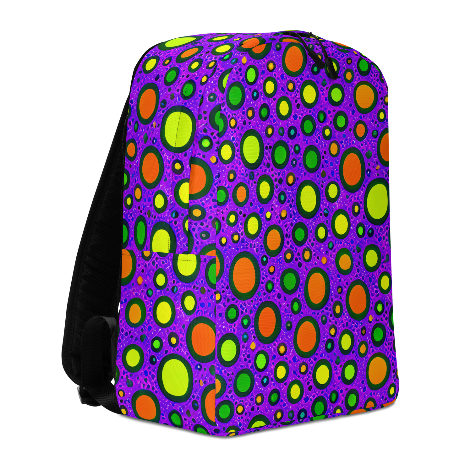 Minimalist Backpack - Luminous Bubbles