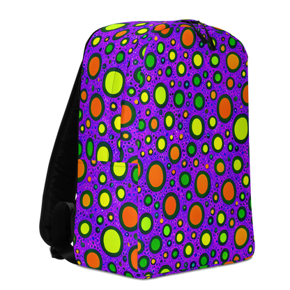 Minimalist Backpack - Luminous Bubbles