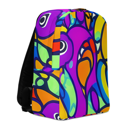 Minimalist Backpack - Kaleido Fish