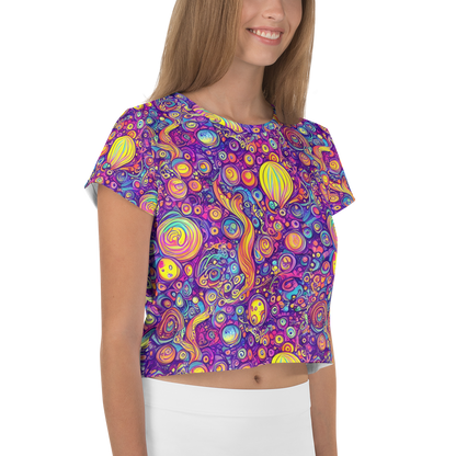 Women's Crop Tee - Festival of Whimsy