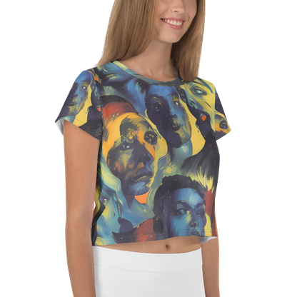 Women's Crop Tee - Vivid Visage