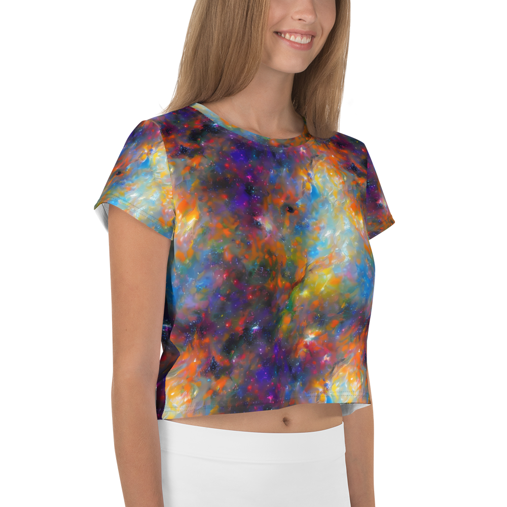 Women's Crop Tee - Ephemeral Fantasy