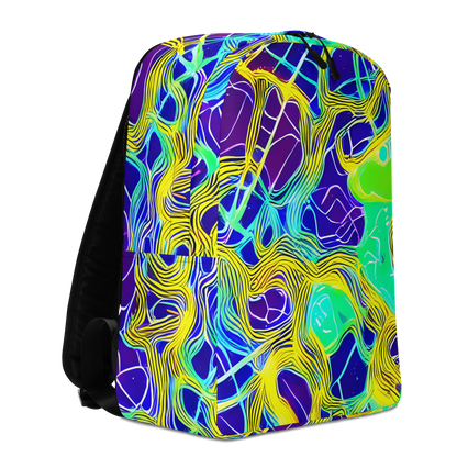 Minimalist Backpack - Neon Jungle Rhapsody