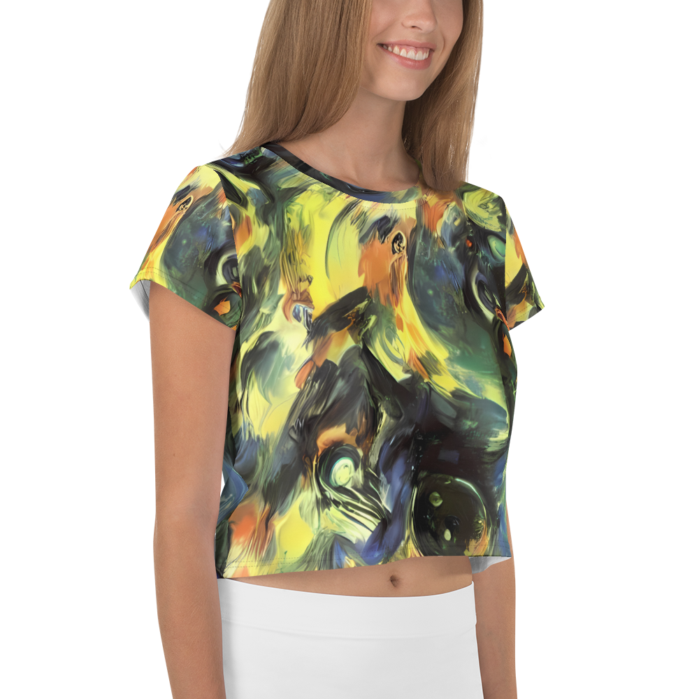 Women's Crop Tee - Seve Swirl