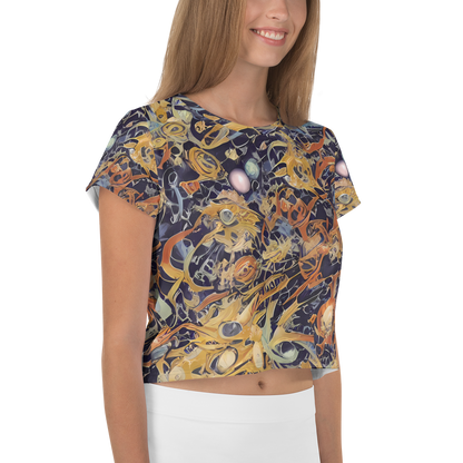 Women's Crop Tee - Quantum Symmetry