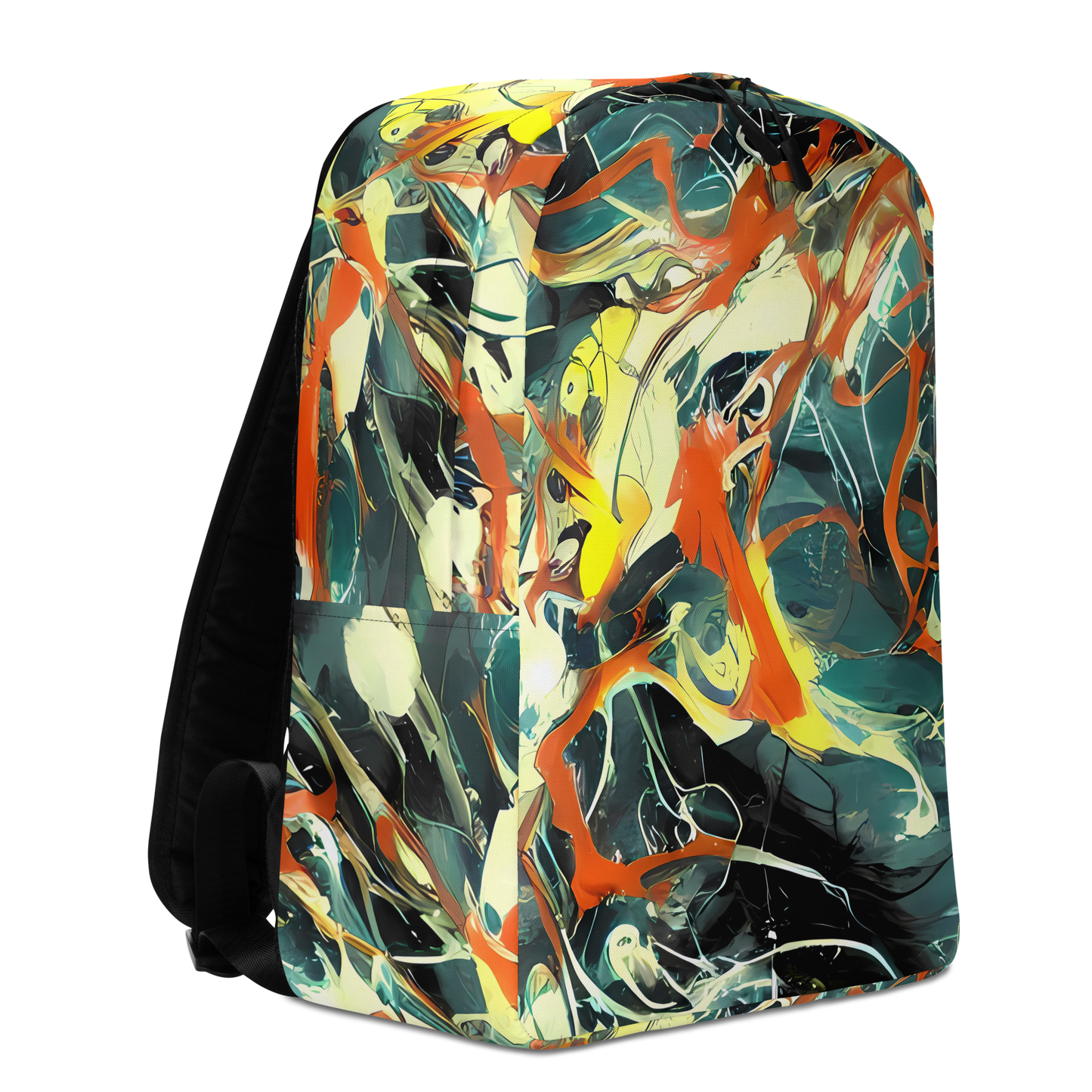 Minimalist Backpack - Fluid Firestorm