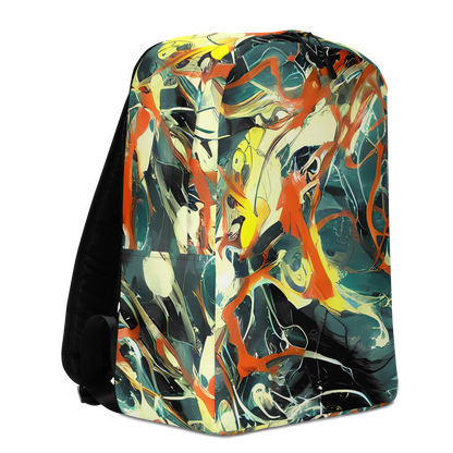 Minimalist Backpack - Fluid Firestorm