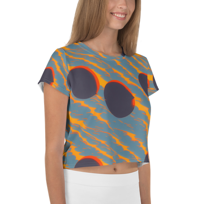 Women's Crop Tee - Flames of Gravity