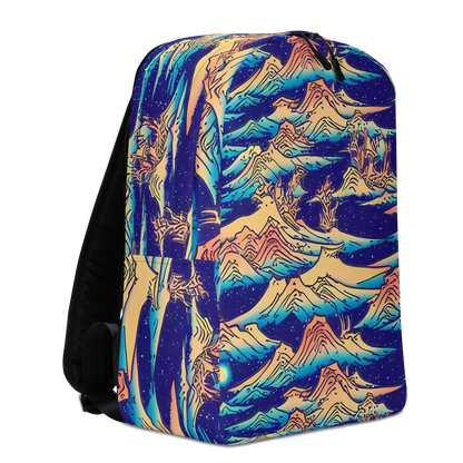 Minimalist Backpack - Mystical Mountain Mirage