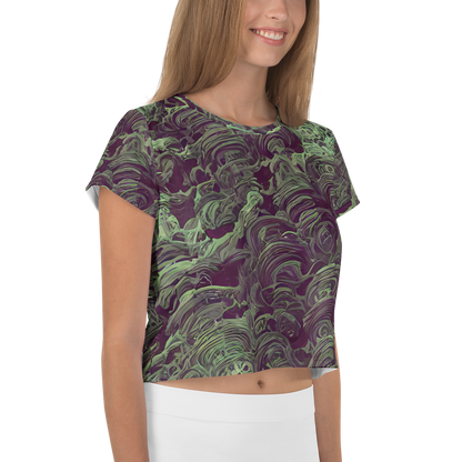 Women's Crop Tee - Knab Whorls