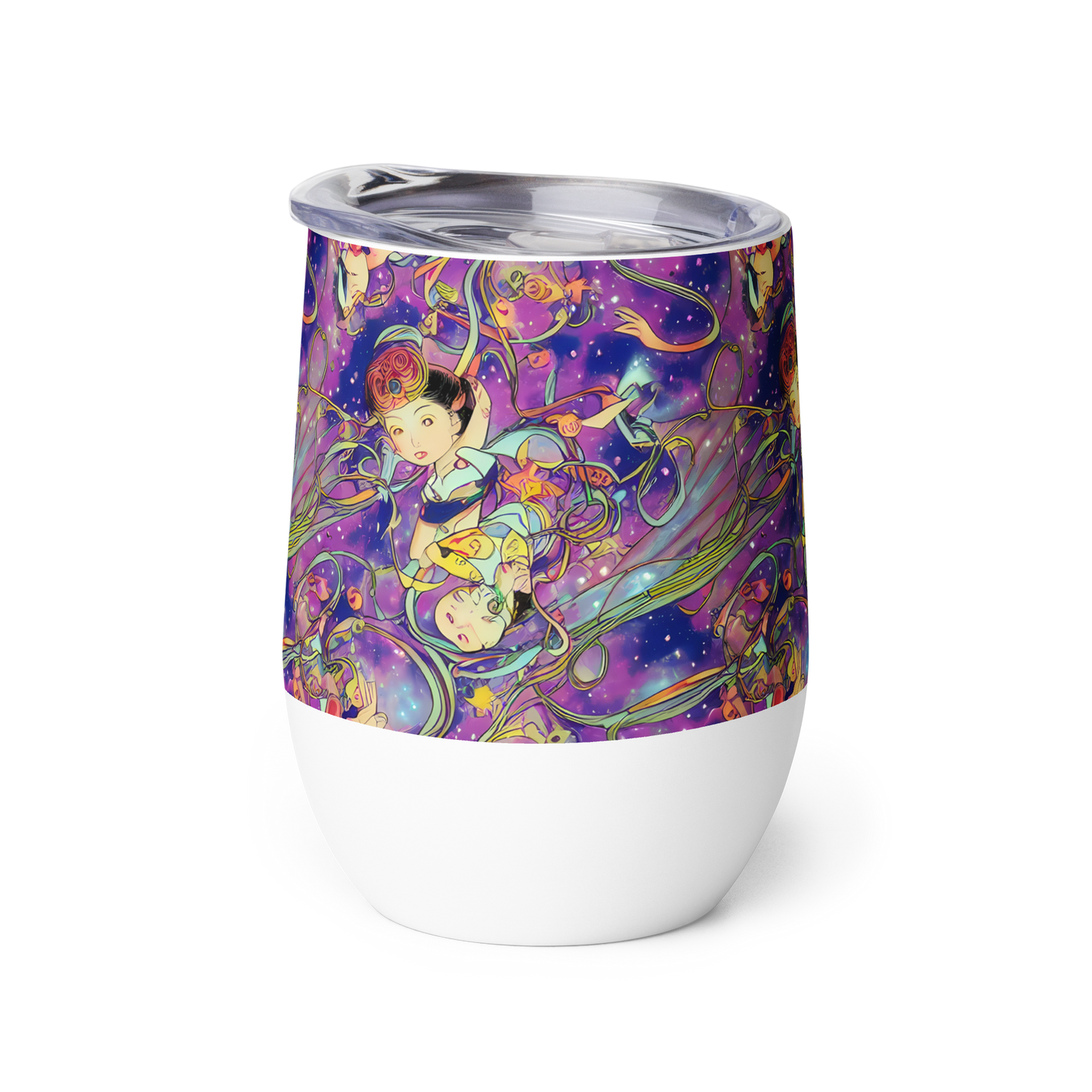 Wine Tumbler - Spiral of Stardust