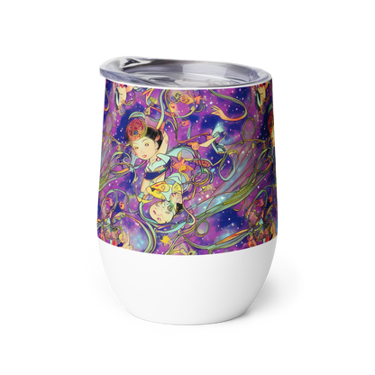 Wine Tumbler - Spiral of Stardust