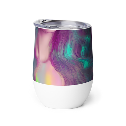 Wine Tumbler - Surreal Tresses