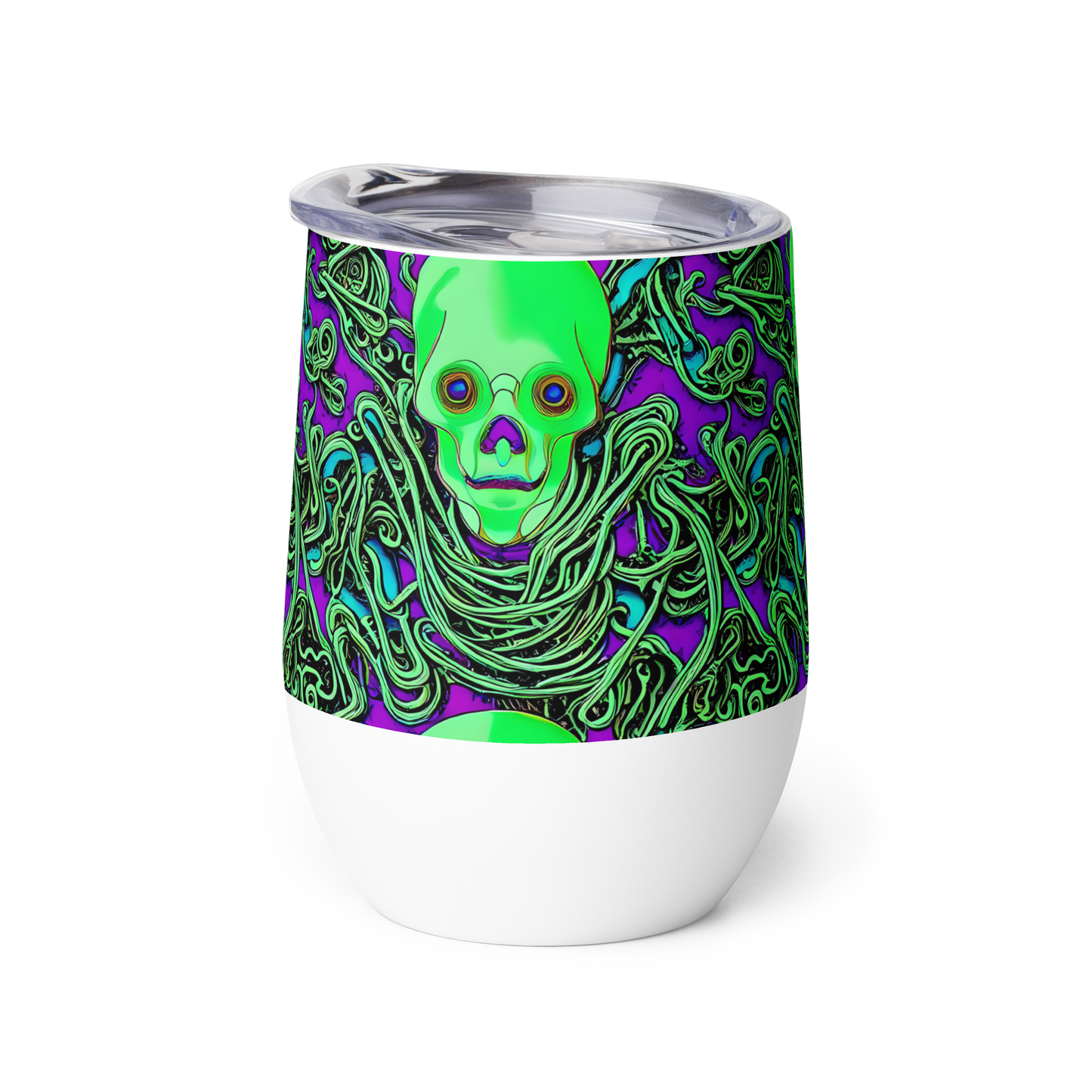 Wine Tumbler - Ghostly Labyrinth