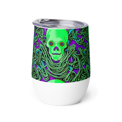 Wine Tumbler - Ghostly Labyrinth