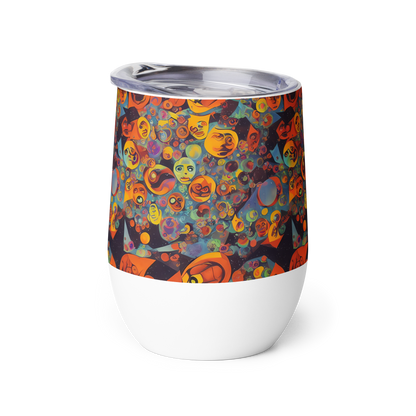 Wine Tumbler - Galactic Faces