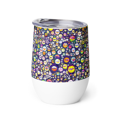 Wine Tumbler - Whimsical Eyescape