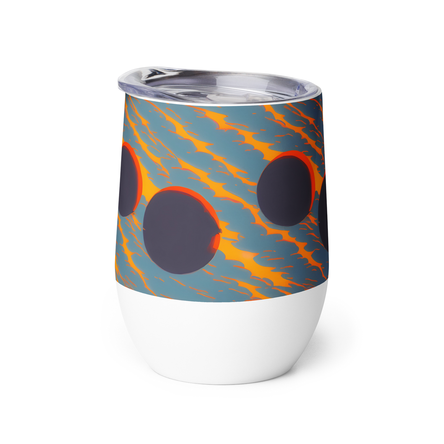 Wine Tumbler - Flames of Gravity