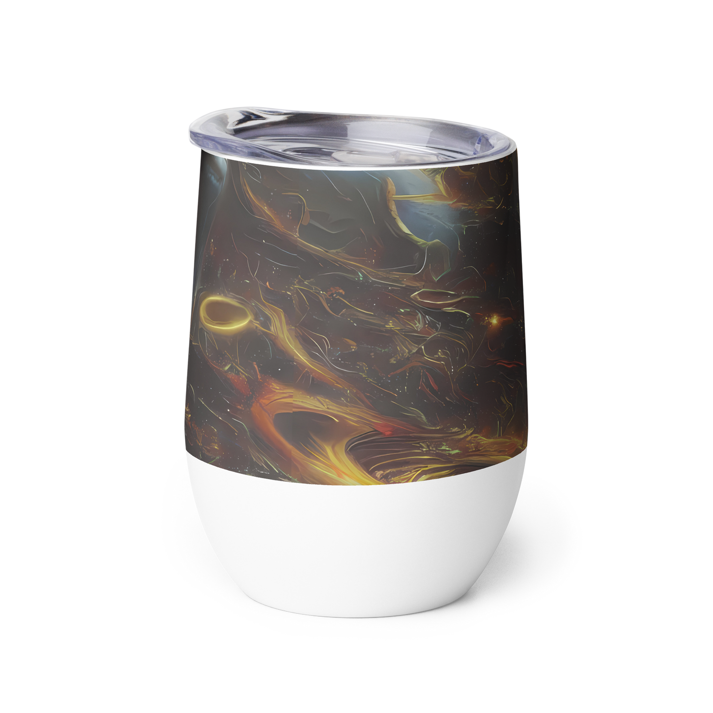 Wine Tumbler - Quantum Illusions