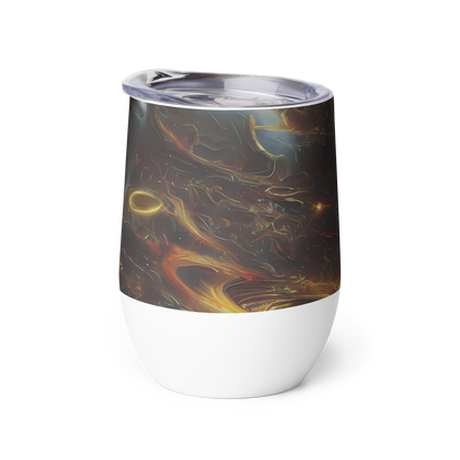 Wine Tumbler - Quantum Illusions