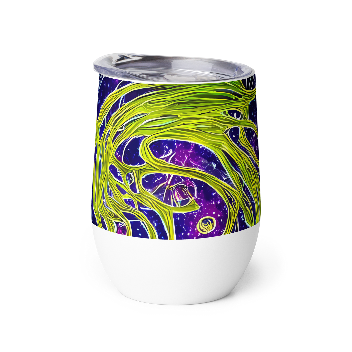 Wine Tumbler - Celestial Scribbles