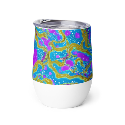 Wine Tumbler - Mystic Waves