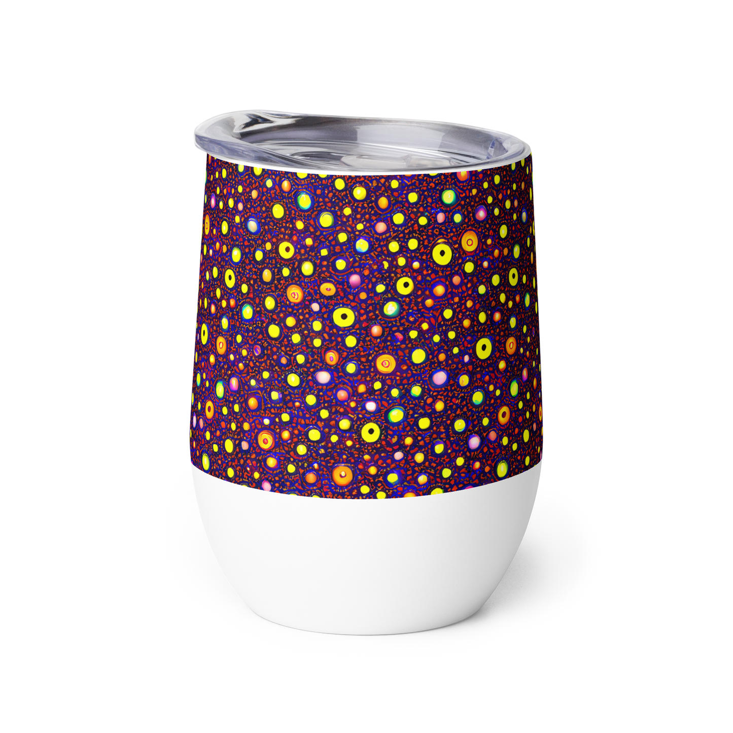 Wine Tumbler - Cosmic Dotscape