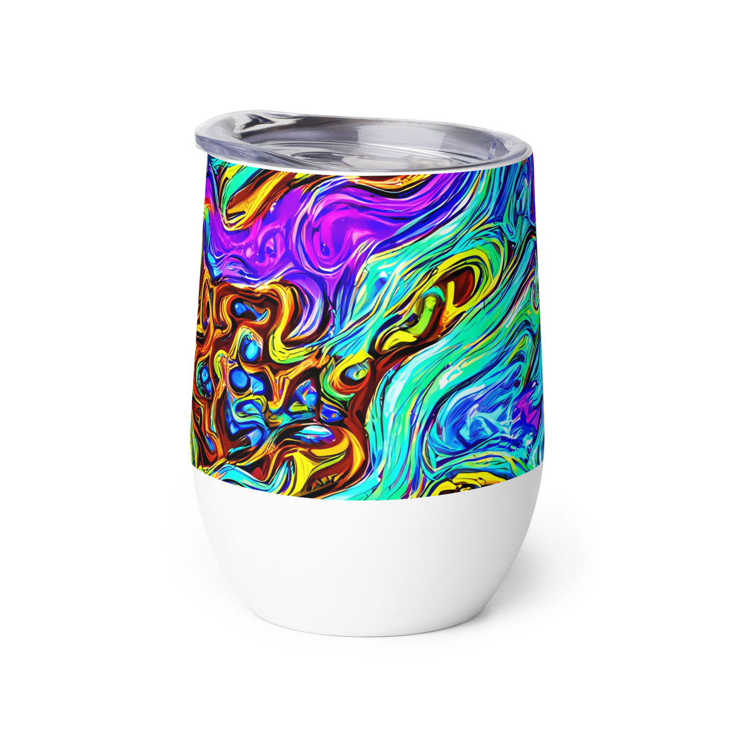 Wine Tumbler - Mystic Iridescence