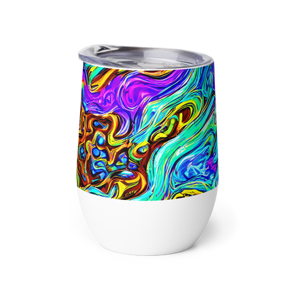 Wine Tumbler - Mystic Iridescence