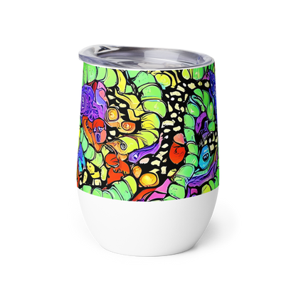 Wine Tumbler - Frostwork Fantasy