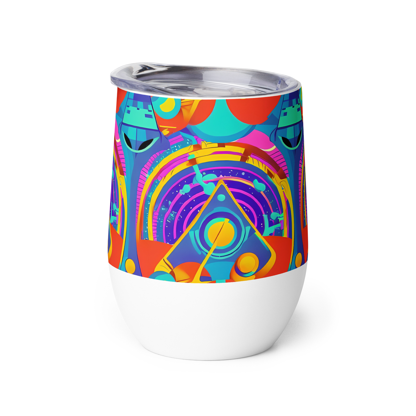 Wine Tumbler - Blast of Color
