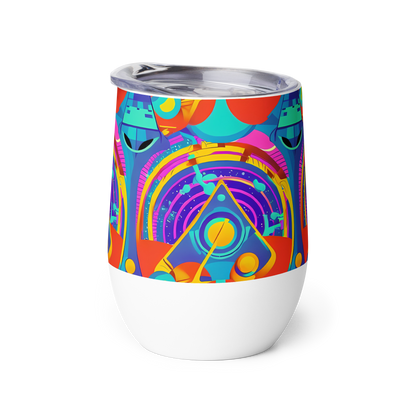 Wine Tumbler - Blast of Color