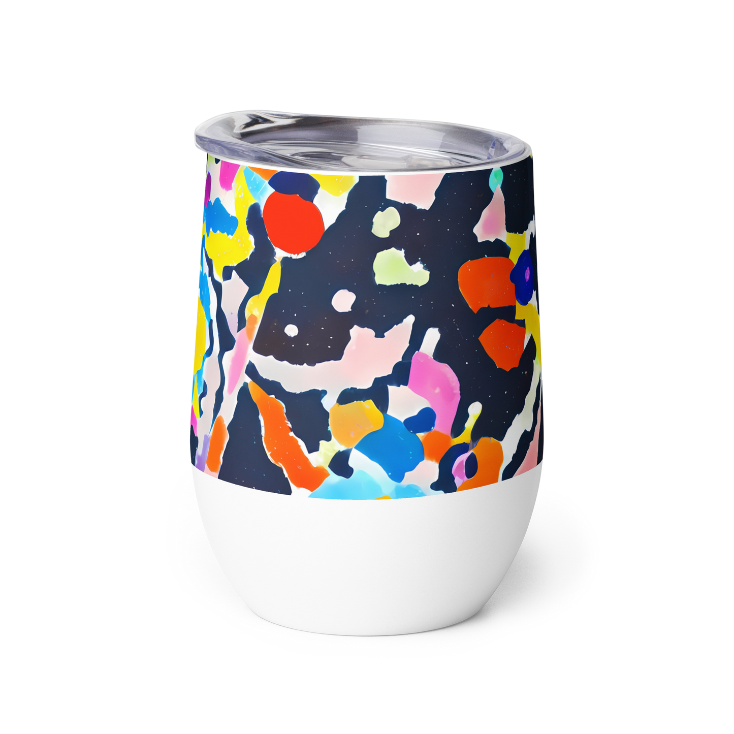 Wine Tumbler - Kaleido Burst