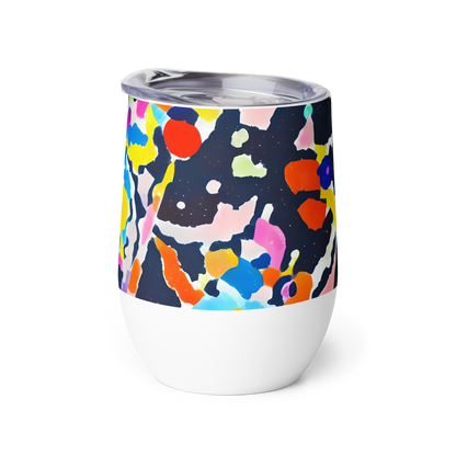 Wine Tumbler - Kaleido Burst