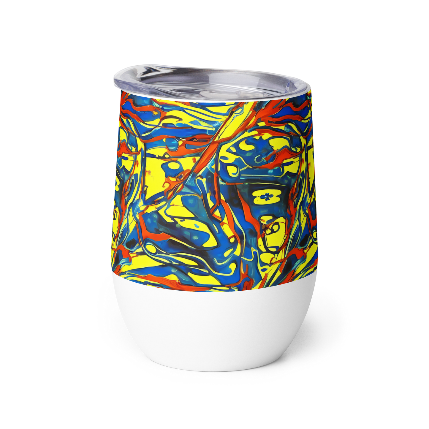 Wine Tumbler - Cyberflow Circuit