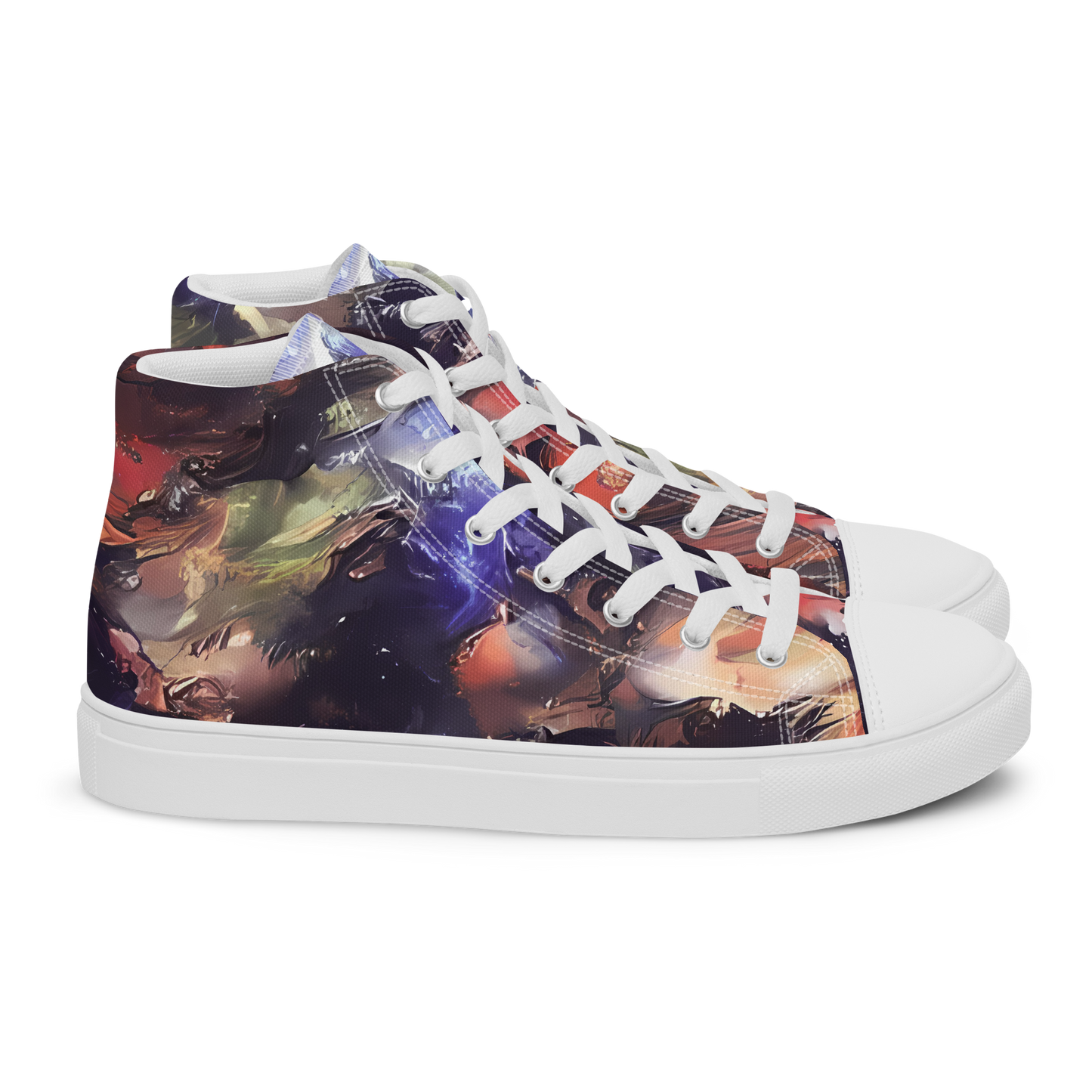 Men's High Top Canvas Shoes - Twisted Terra