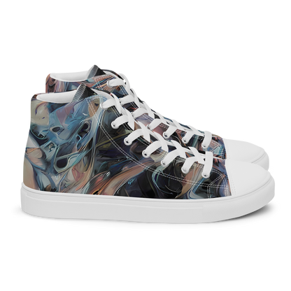 Women's High Top Canvas Shoes - Daydream Cascade