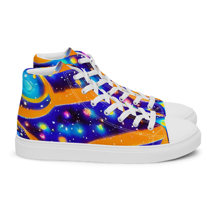 Men's High Top Canvas Shoes - Epic Orbit
