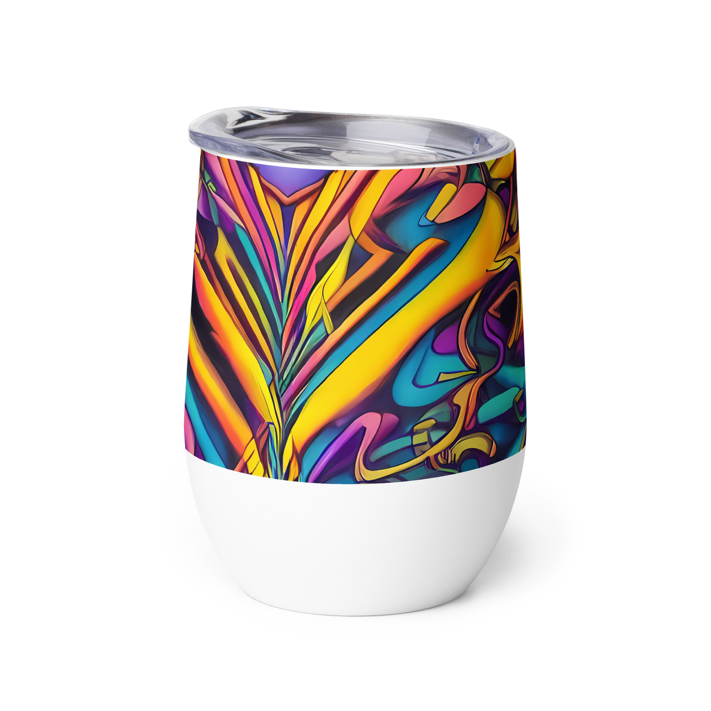 Wine Tumbler - Pre-Raphaelite Wave