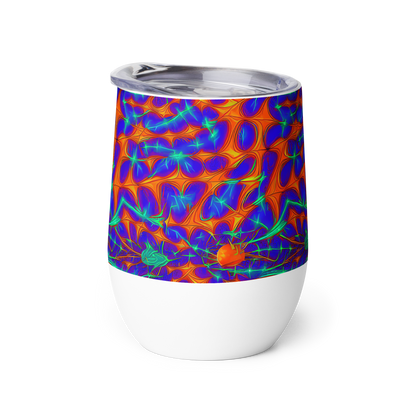 Wine Tumbler - Nebula Tides