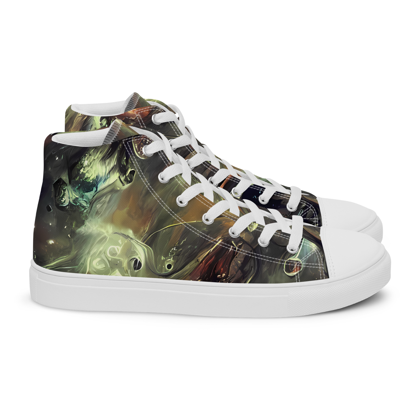Women's High Top Canvas Shoes - Chaos Crescendo