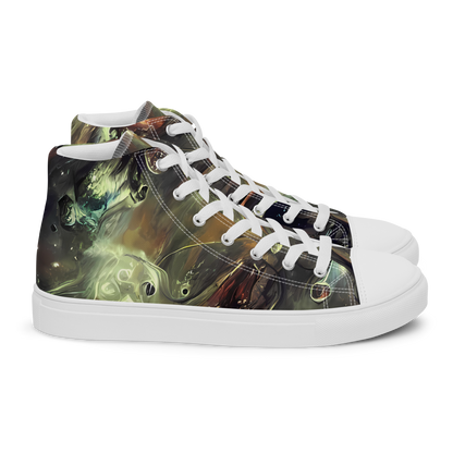 Women's High Top Canvas Shoes - Chaos Crescendo