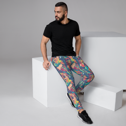 Men’s Joggers - Neon Aurora