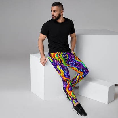 Men’s Joggers - Galactic Flames