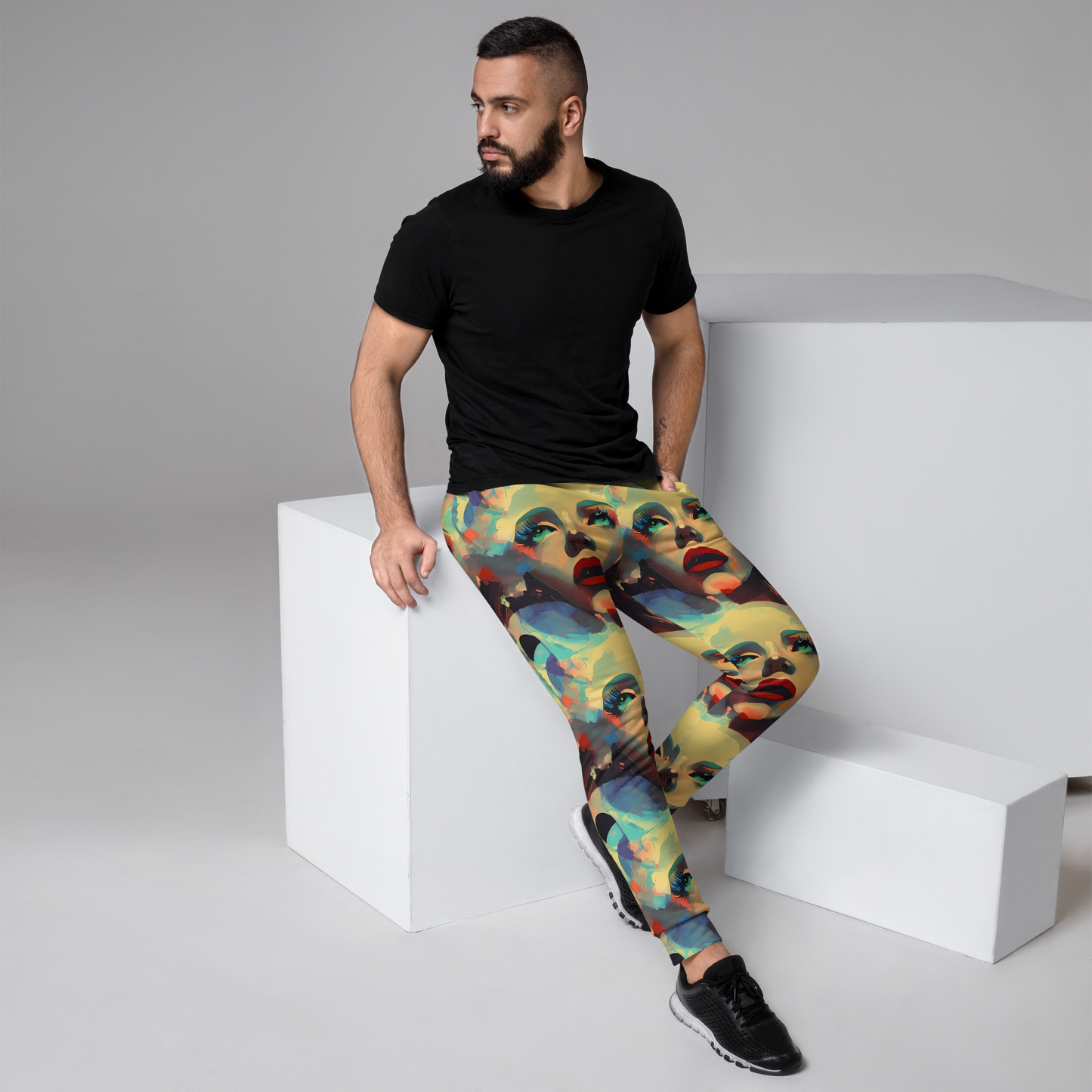 Men’s Joggers - Astral Reflections