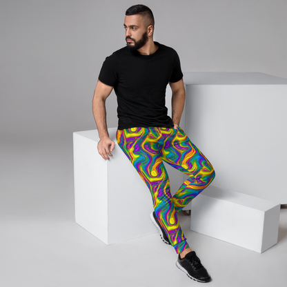 Men’s Joggers - Electric Aurora