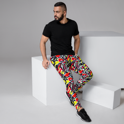 Men’s Joggers - Cosmic Brushstrokes