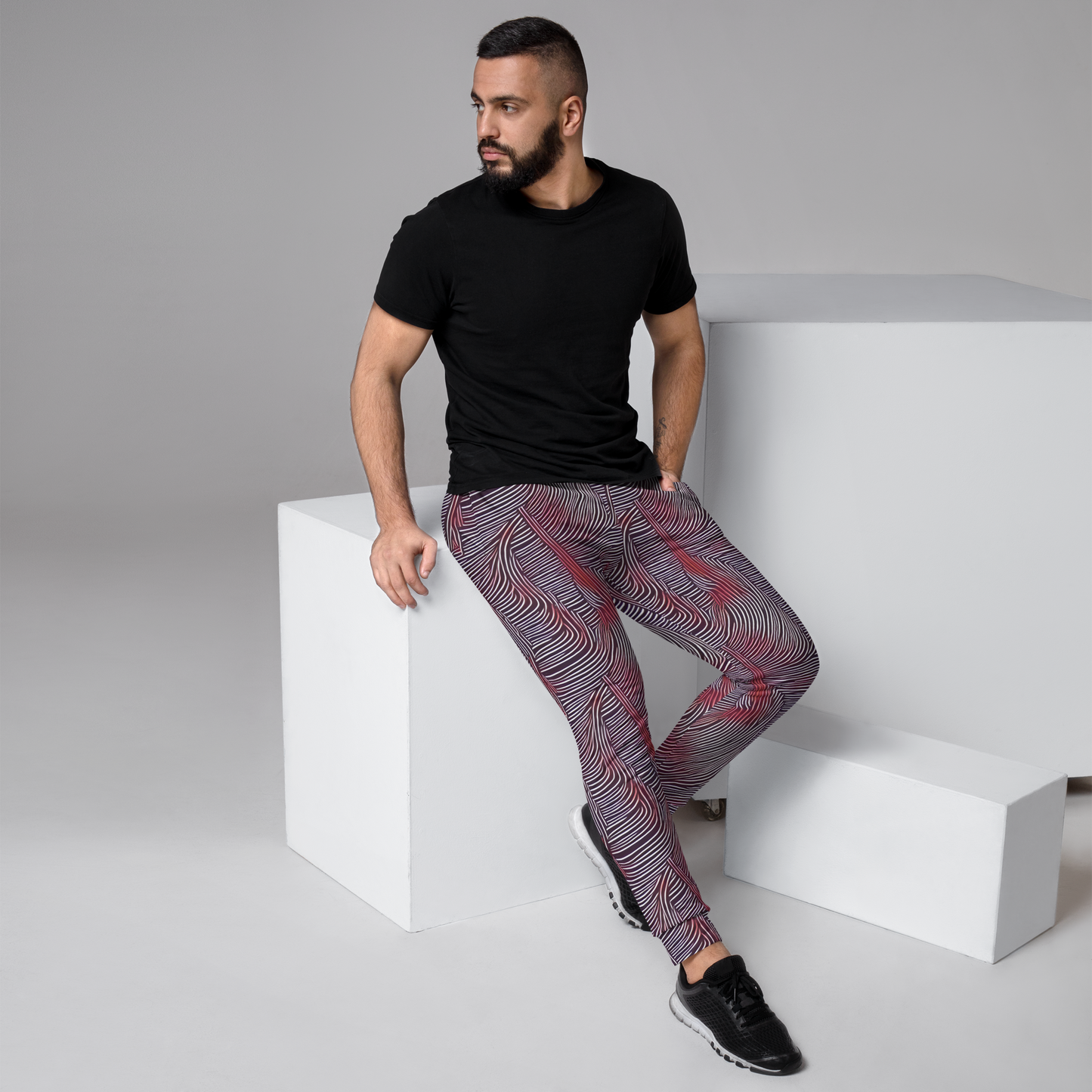 Men’s Joggers - Nebula Waves