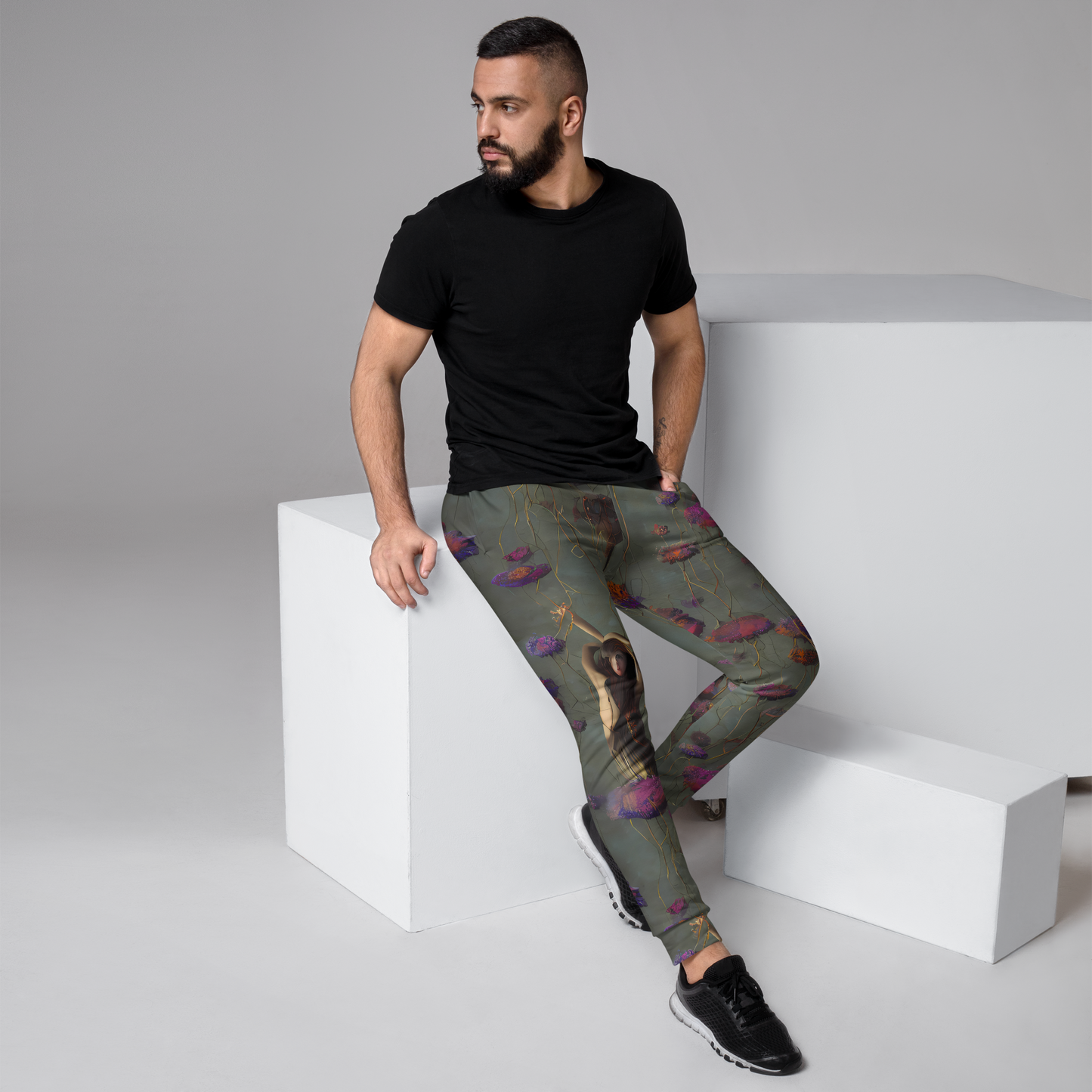 Men’s Joggers - Ethereal Bloom