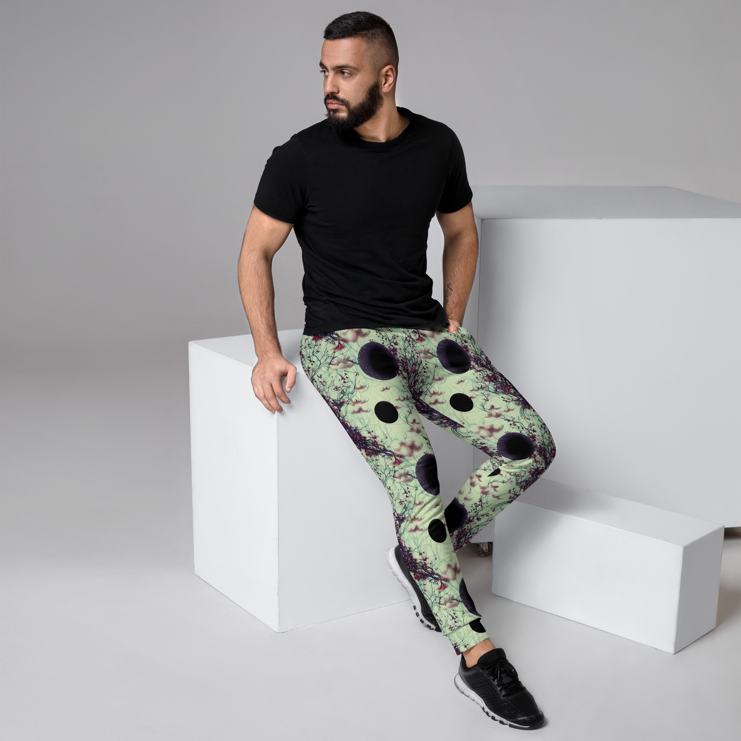 Men’s Joggers - Celestial Bloom